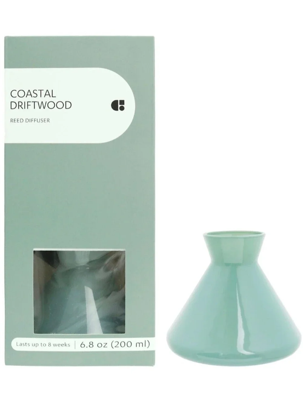 NWT Crosby St. Coastal Driftwood Reed Diffuser - Sage Green Self Care Wellness
